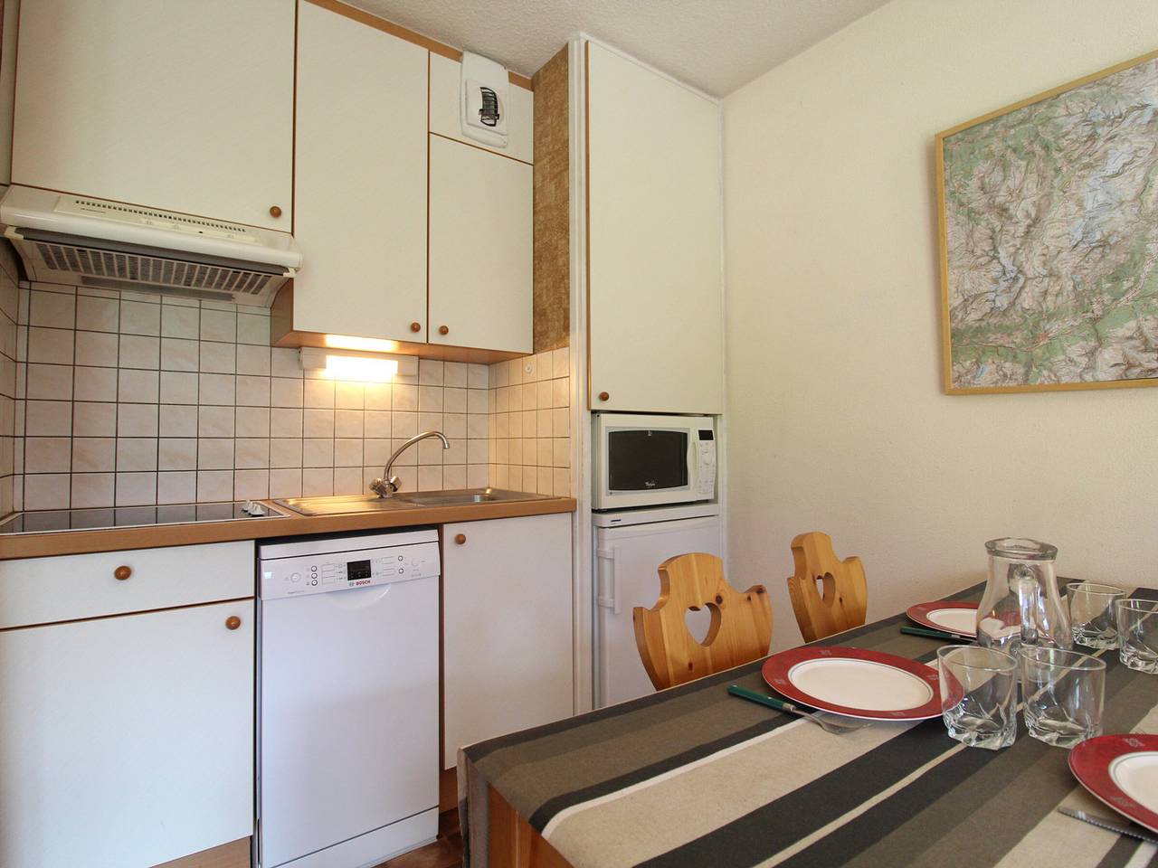 Appartement entier, Appartement cosy 4 pers avec Wifi et parking à Lanslevillard in Lanslevillard, Région de Saint-Jean-de-Maurienne