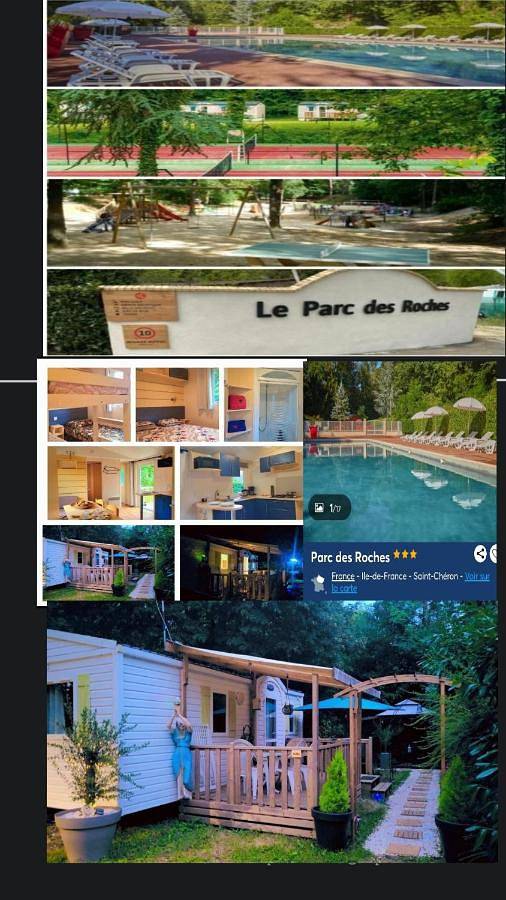 Camping pour 6 personnes, avec vue et jardin ainsi que piscine et bassin pour enfant dans Essonne - 3