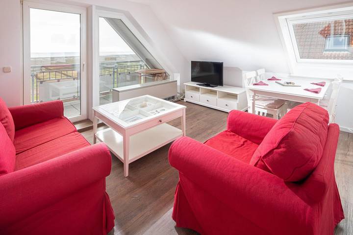 Ferienwohnung für 4 Personen, mit Balkon auf Juist