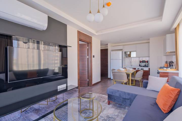 Ferienwohnung für 3 Personen, mit Pool in der Türkei