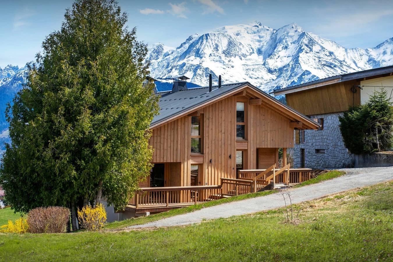 Séjour familial proche pistes & vue sur le Mont Blanc - Ovo Network in Combloux, Pays du Mont-Blanc