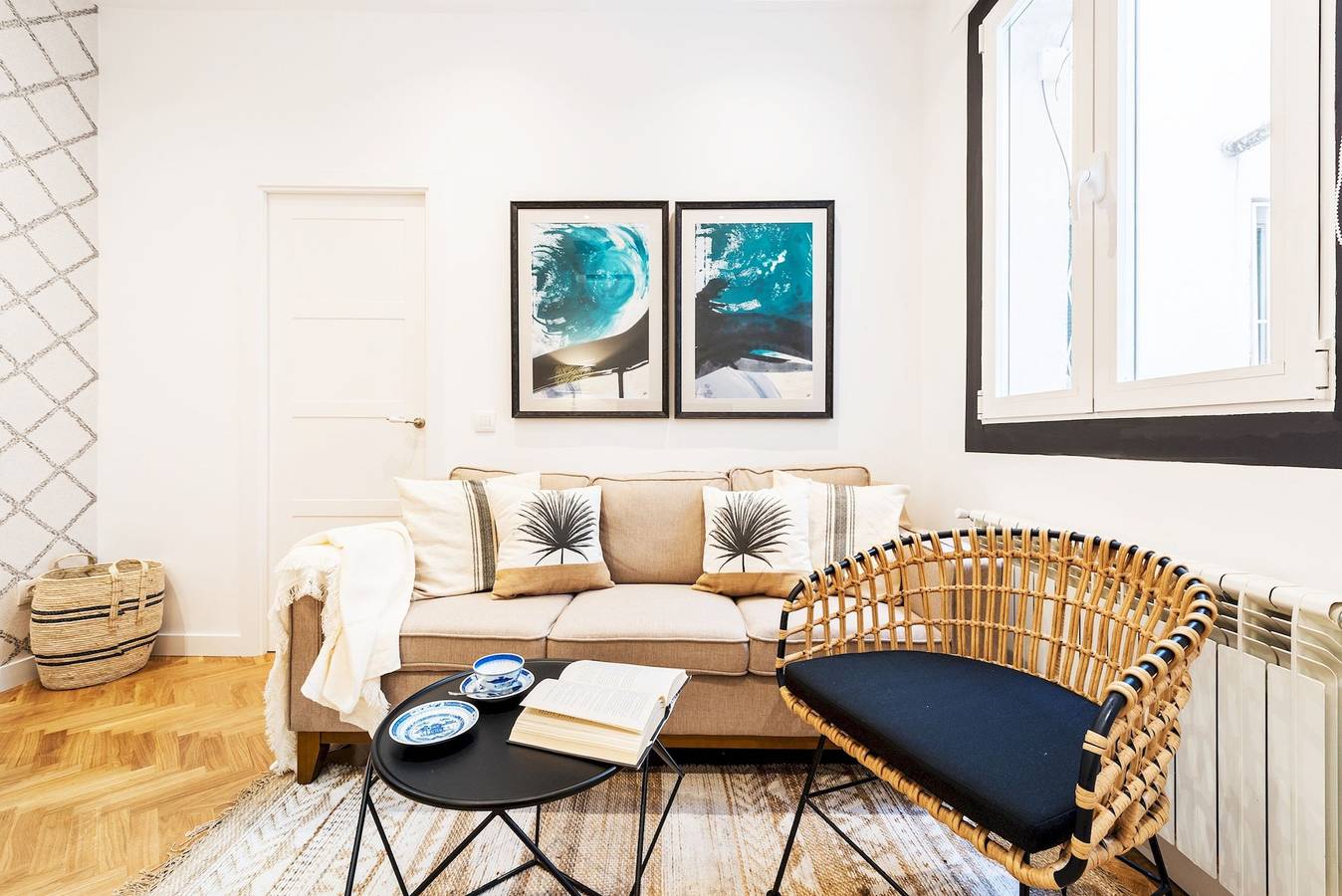 Appartement entier, 2 Bd apartment next to Atocha train station. Atocha in Madrid, Communaute de Madrid