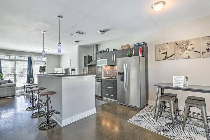 Loft for 4 people, with terrace in Atlanta