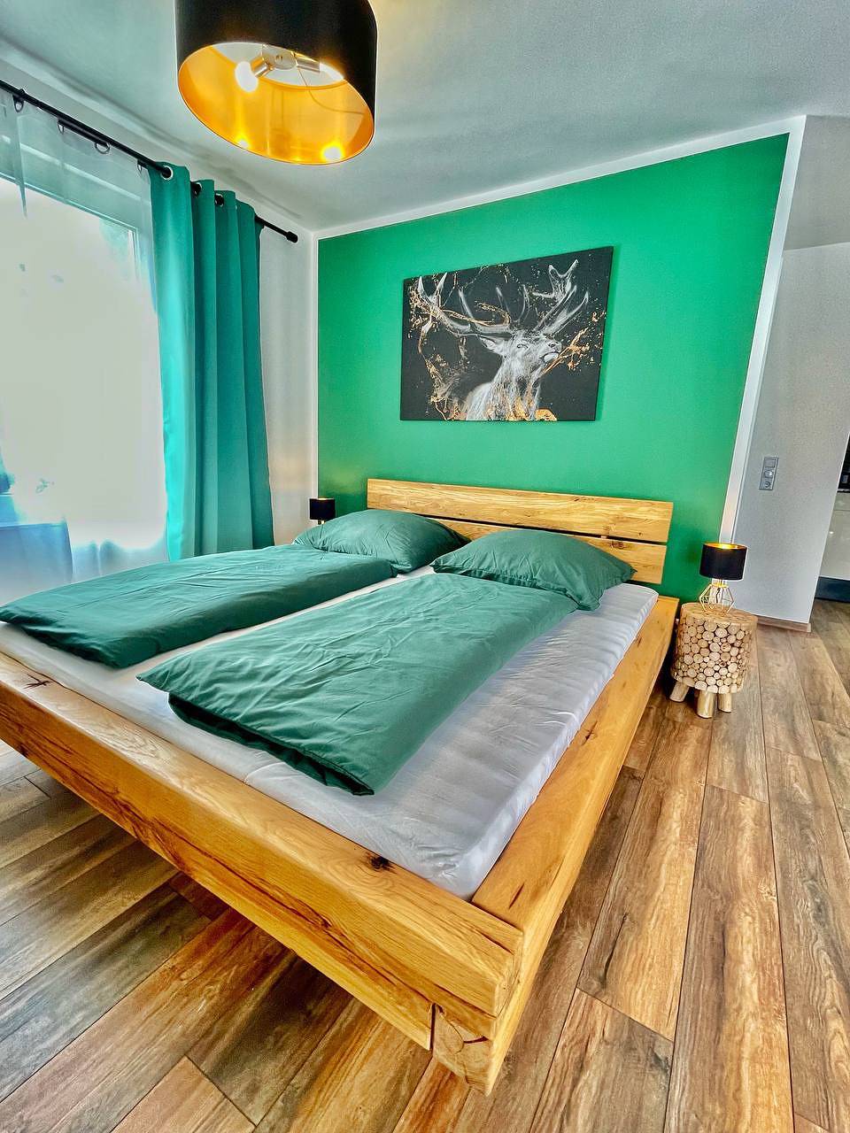 Apartamento vacacional entero, Fewo "Im Grünen" - Terrasse - Parkplatz  - separater Eingang - W-Lan in Bad Harzburg, Harzvorland