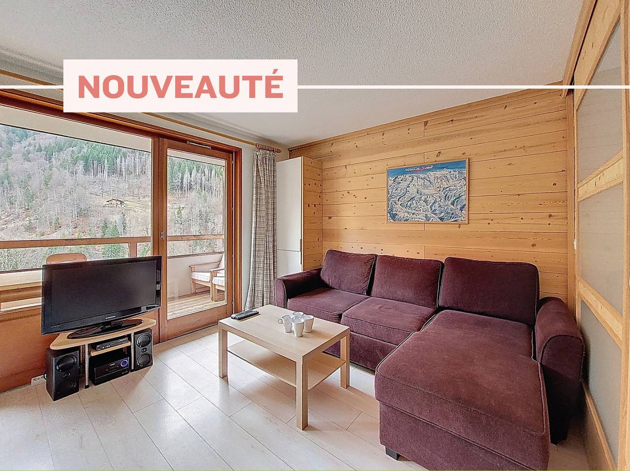 Ganzes Studio, Enchaple S61 - 4 pers - Coeur de station - Piscine - St Jean d'Aulps in Saint-Jean-d'Aulps, Les Portes du Soleil