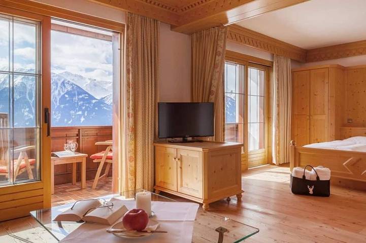 Ferienhaus für 2 Personen, mit Garten und Sauna sowie Balkon