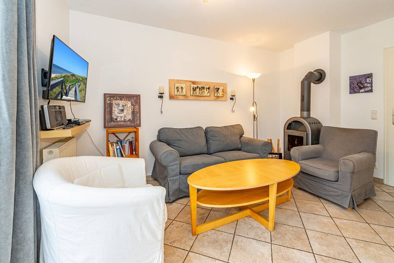 Ganze Wohnung, Komfortable Ferienwohnung Syltkoje mit Terrasse und Parkplatz auf Sylt in Keitum, Sylt (Gemeinde)