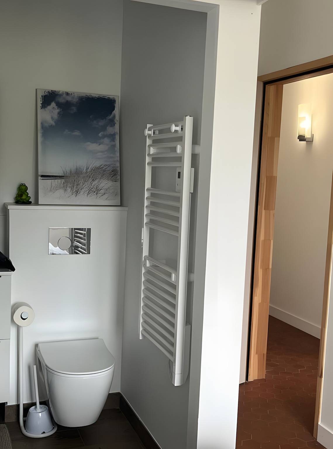 Gästezimmer Sous le Pin „Zimmer 3“ mit Gemeinschaftsterrasse, Wlan und Klimaanlage in Olonne-sur-Mer, Les Sables-d'Olonne