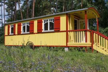Ferienhaus für 2 Personen, mit Balkon und Garten in Lychen