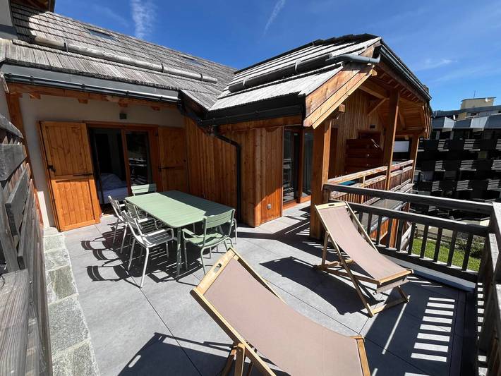 Appartement entier, Duplex au pied des pistes - 9 pers. in Montgenèvre, Région de Briançon