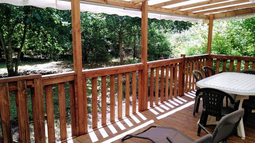 Location de vacances pour 4 personnes, avec jardin et vue à Commensacq - 2