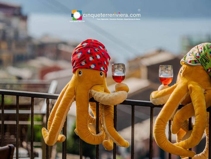 BnB für 2 Personen, mit Garten und Ausblick, mit Haustier in Cinque Terre