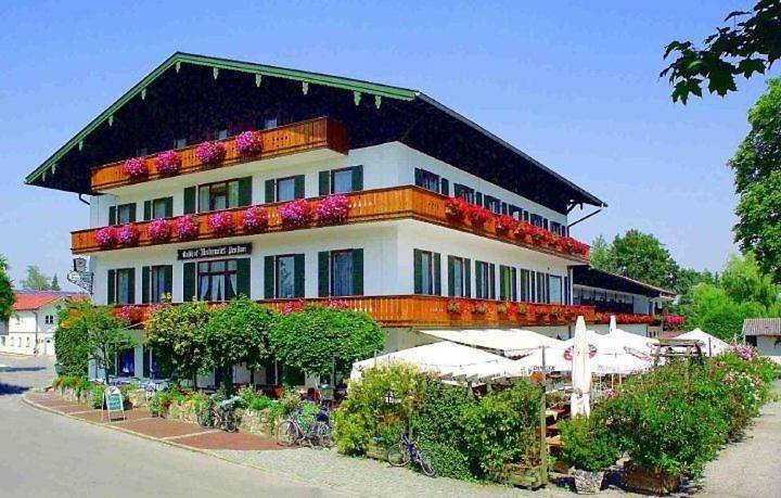 BnB für 2 Personen, mit Balkon und Terrasse sowie Garten am Chiemsee