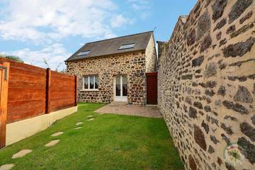 Gîte pour 4 personnes, avec jardin à La Gouesnière