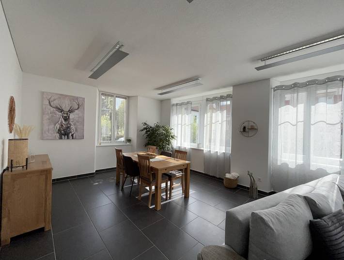 Ferienwohnung für 4 Personen, mit Garten und Terrasse im Kanton Jura