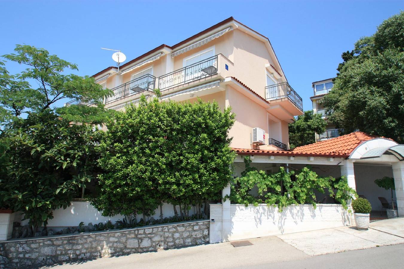 Ganze Ferienwohnung, Apartment for 4 persons approx. 35 qm in Dramalj, Kvarner Bay (Crikvenica and the surrounding area) in Dramalj, Primorje-Gorski Kotar