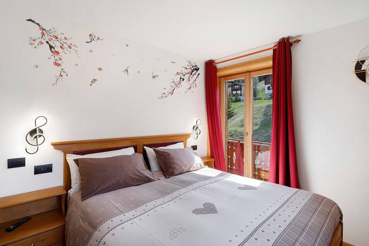 Chalet for 5 personer, med søudsigt og have i Livigno