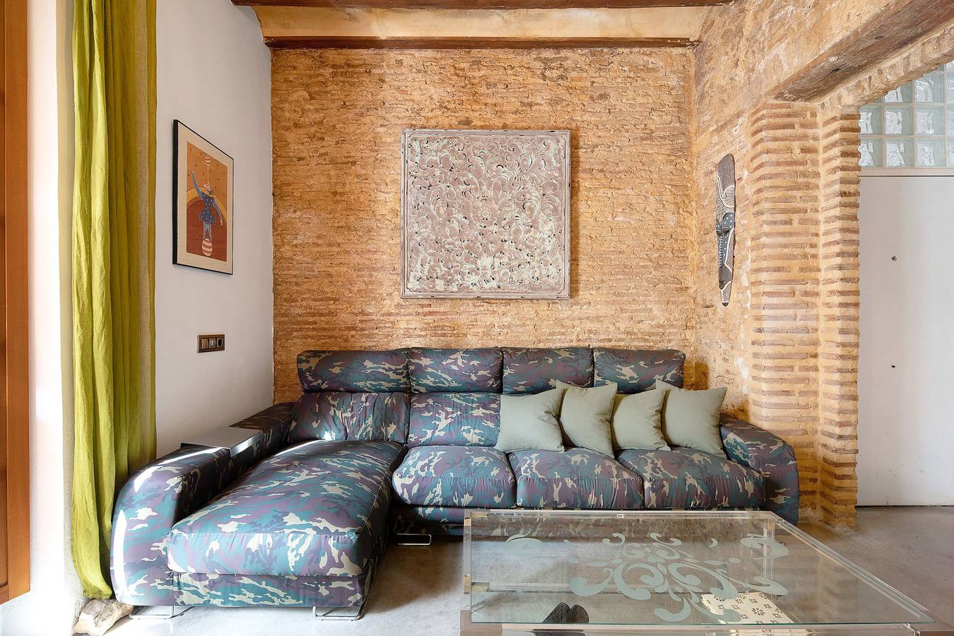 Apartamento entero, Apartamento histórico y moderno con aire acondicionado y Wi-Fi in La Vina, Cádiz