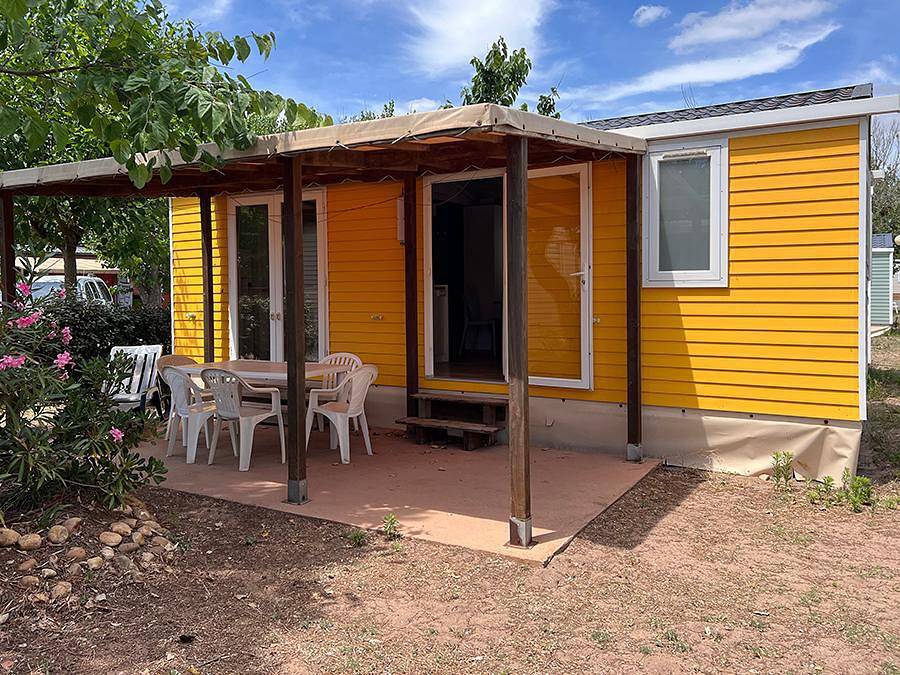 Camping Méditerranée Plage - Mobilhome 6 personnes - Hithome - 30m² - climatisé - 2 chambres in Portiragnes Plage, Vias