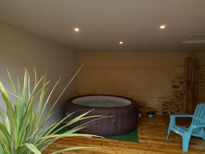 Maison de vacances pour 6 personnes, avec jardin et jacuzzi