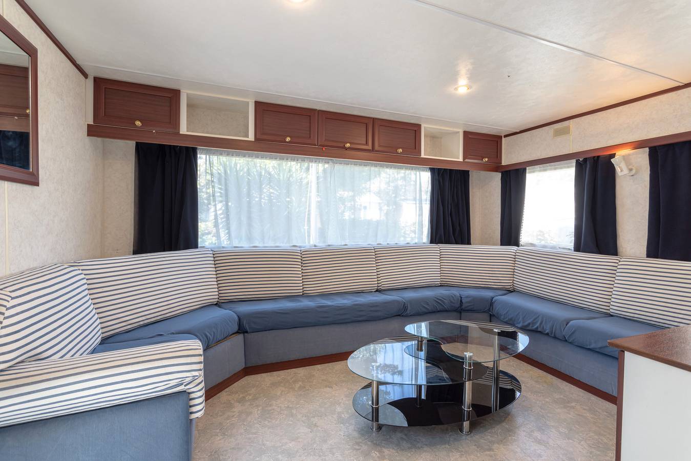 Mobilhome en el Camping Le Front De Mer - sin gastos de camping - piscina compartida y aire acondicionado in La Côte Vermeille, Argelès-sur-Mer