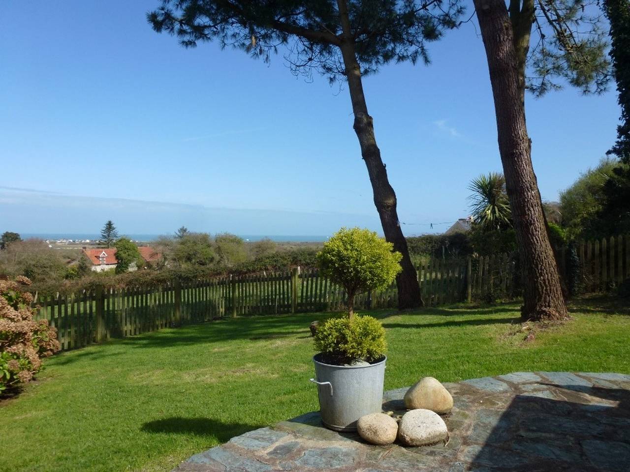 Charmante maison avec vue mer, jardin clos et Wifi in La Hague, Côte de la Déroute