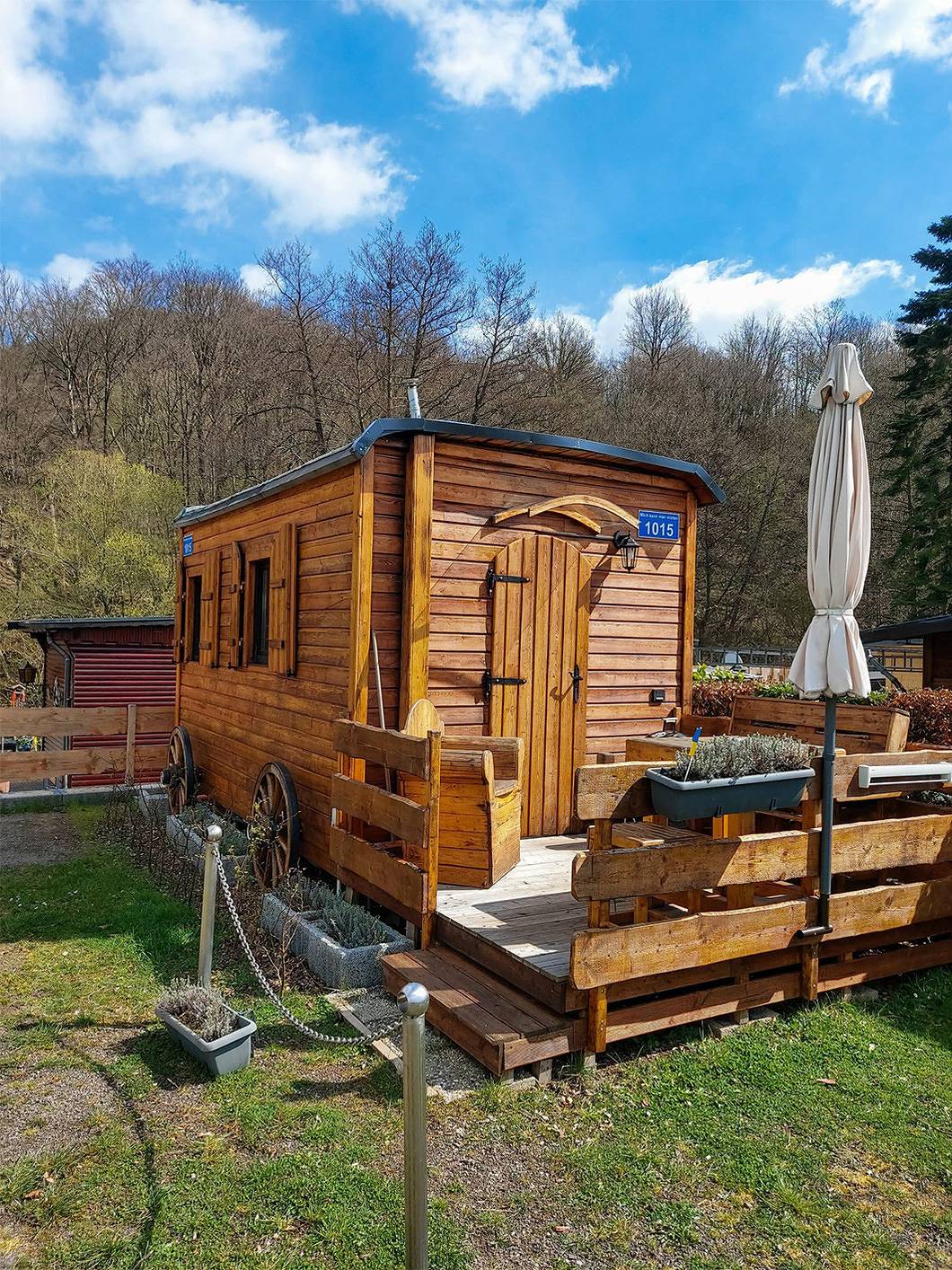 Hetzinger Bauwagen 1015 in Nideggen, Naturpark Hohes Venn-Eifel