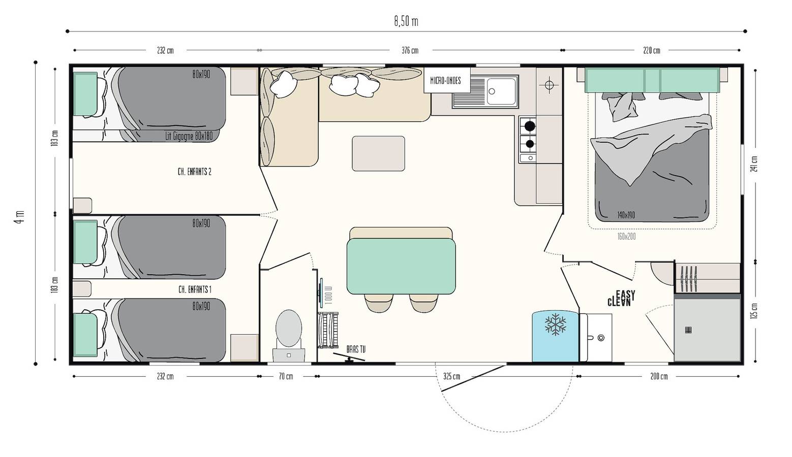 Camping 't Geuldal Bv — Limburg Lodge - 6 personen  in Meerssen, Hoge Kempen