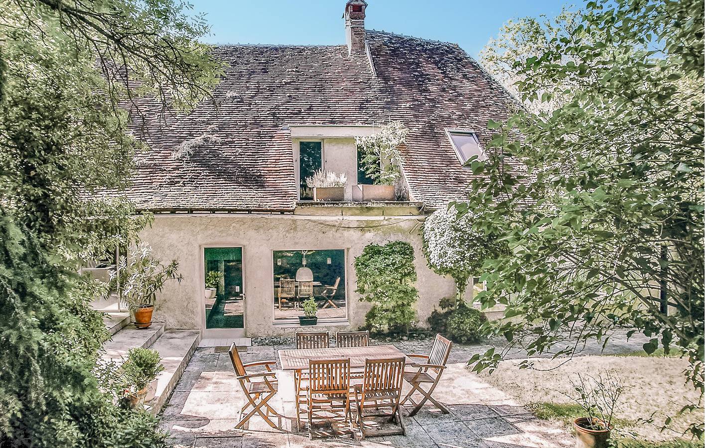 Ferienhaus für 7 Personen mit Garten in Saint-Georges-sur-Baulche, Auxerre und Umgebung