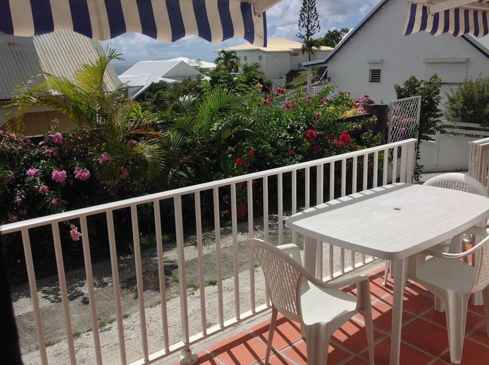 Location de vacances pour 2 personnes, avec terrasse à Saint-François