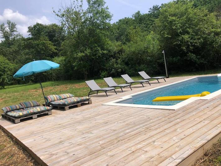 Villa pour 6 personnes, avec piscine et jardin