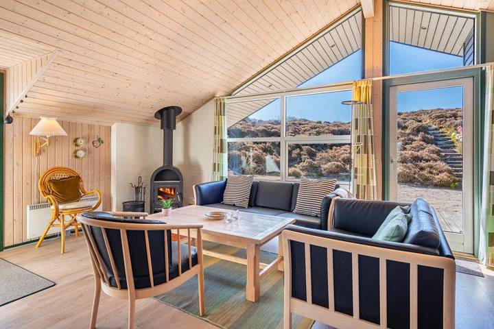 Ferienhaus mit weitem Dünenblick – Sortebærvej 2 in Henne Strand in Henne, Filsø See
