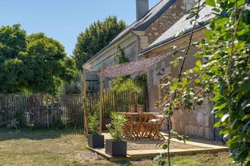 Gîte pour 6 personnes, avec jardin et terrasse, animaux acceptés à La Chapelle-sur-Loire