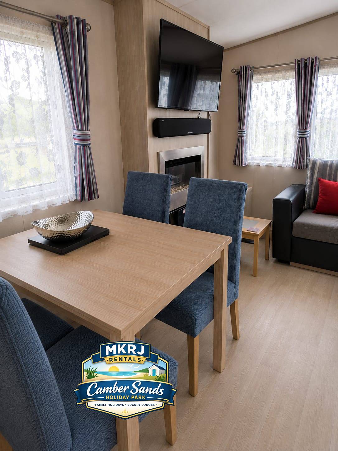 Mkrj Comfort  – Parkdean Camber Sands – Sleeps 8 - Pet Friendly - 159 in Camber Sands, Camber