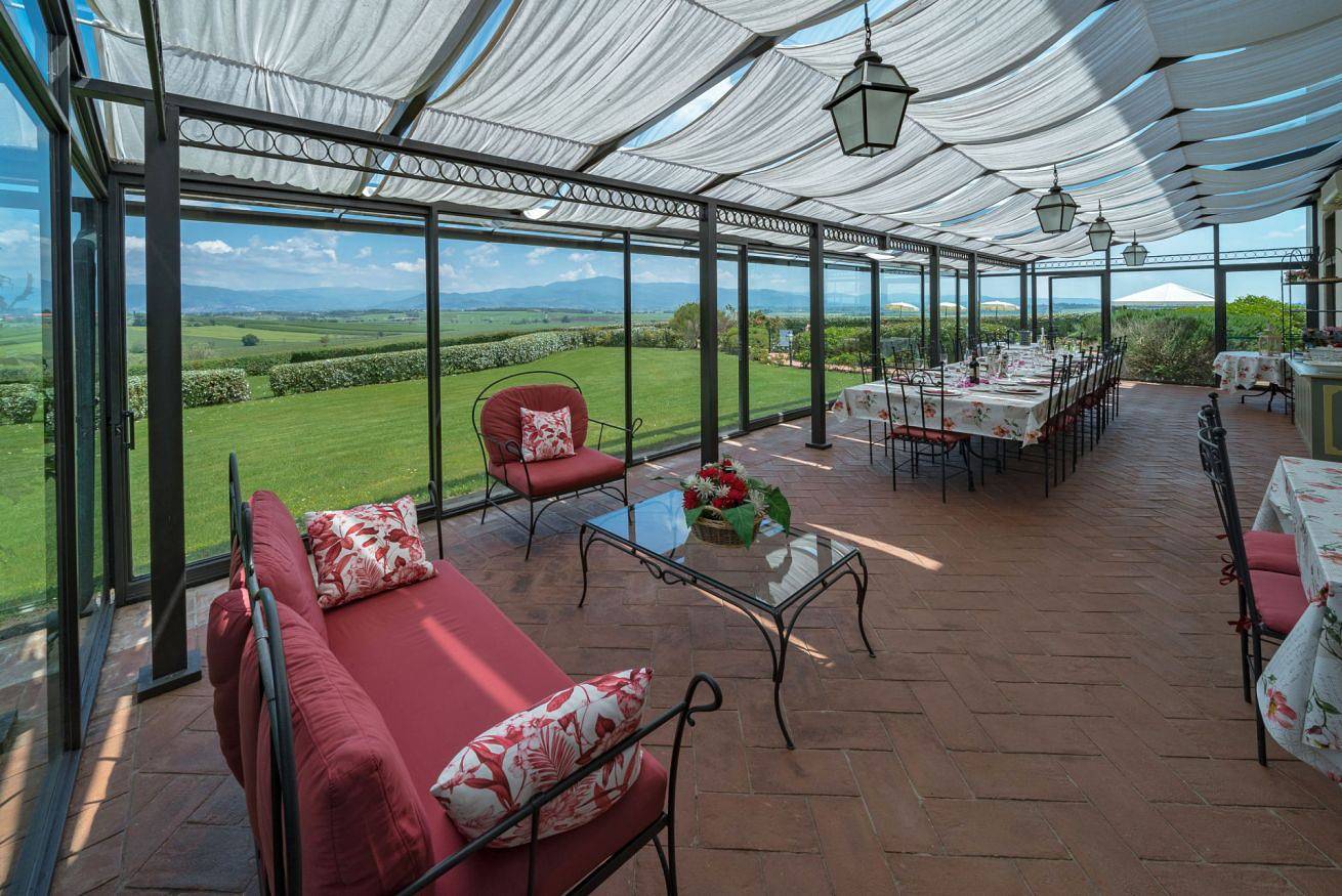 Villa la Fenice in Fattoria, Castiglion Fiorentino