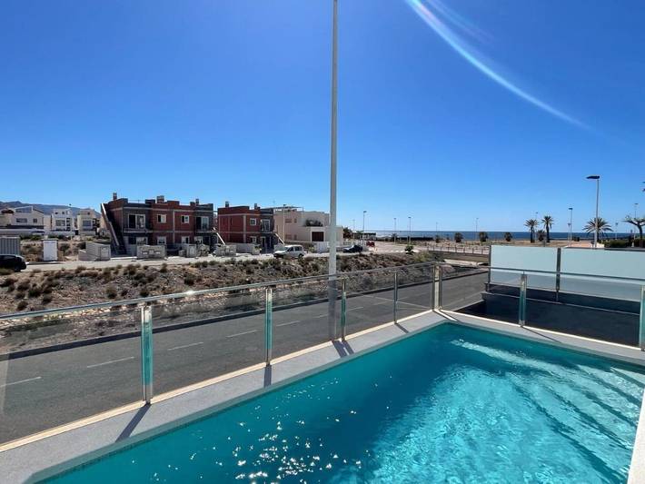 Casa rural para 10 personas, con Terraza además de Piscina y Vistas en Mazarrón