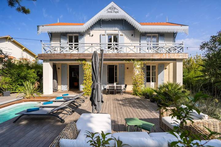 Ferienhaus für 10 Personen, mit Garten