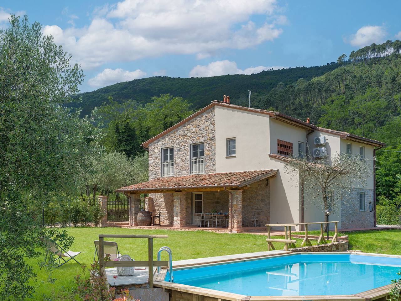 Villa für 6 Personen mit Terrasse in Capannori, Lucca Provinz