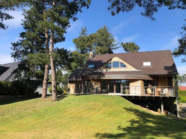 Villa pour 8 personnes, avec Terrasse ainsi que Jardin et Vue dans Hardelot Plage