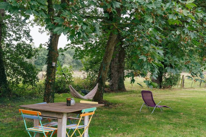 Ferienhaus 'Gîte Pour 4 Avec Sauna' mit gemeinschaftlichem Garten in Broons, Dinan und Umgebung