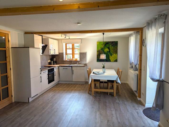 Ganze Wohnung, Ferienwohnung Koppelkuck auf wunderschönem Ferienhof mit Pool und Sauna Ostseenah - Hund kostenlos in Schwartbuck, Südliche Ostseeküste