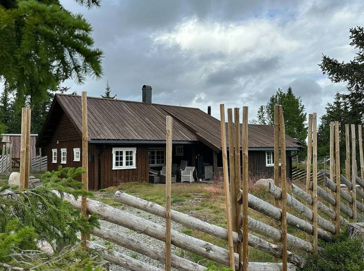 Feriehus for 6 personer, med hage og terrasse i Ringsaker 