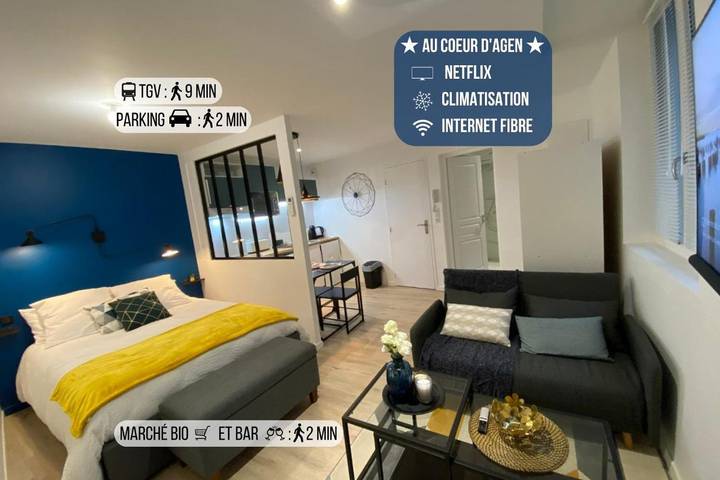 Appartement de vacances pour 4 personnes, avec vue