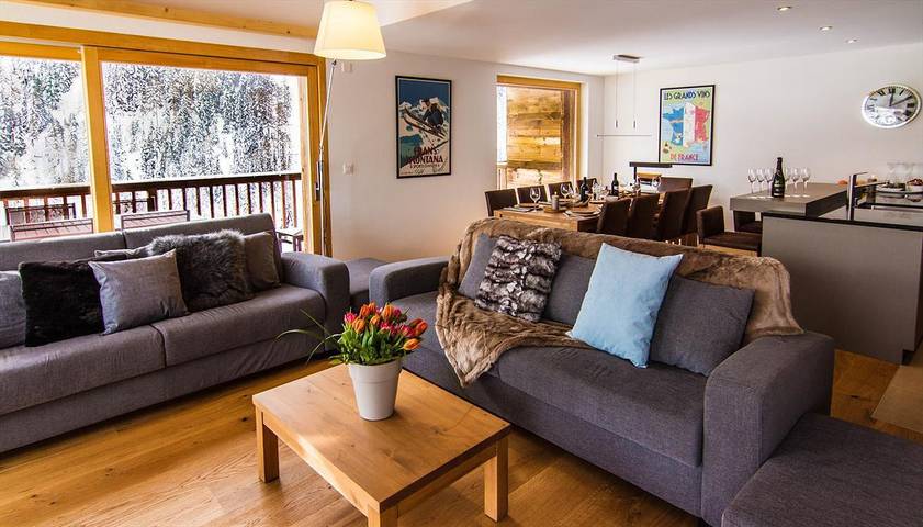 Gîte pour 11 personnes, avec sauna dans Grimentz - 4