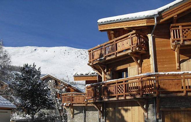 Chalet pour 14 personnes, avec terrasse dans Les Deux Alpes