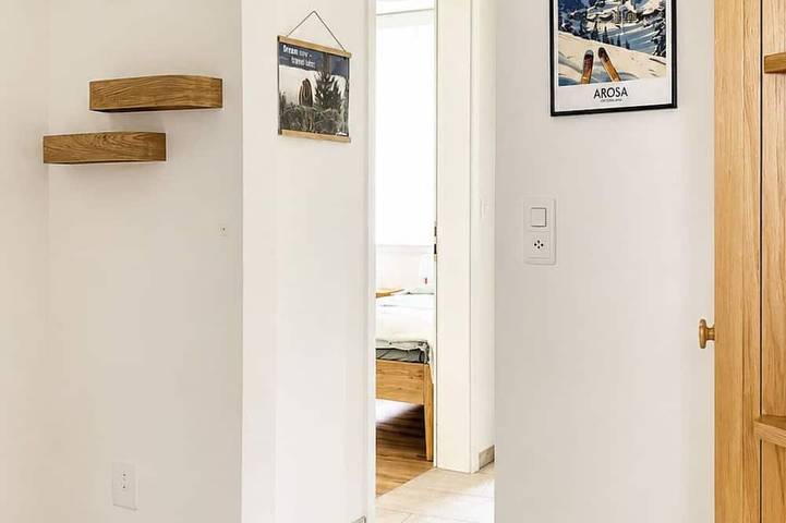 Ganze Wohnung, Montefiori Jama Stay Appartement/Fewo, Toilette und Bad/Dusche getrennt, 6-Bettw in Arosa, Plessur Alpen