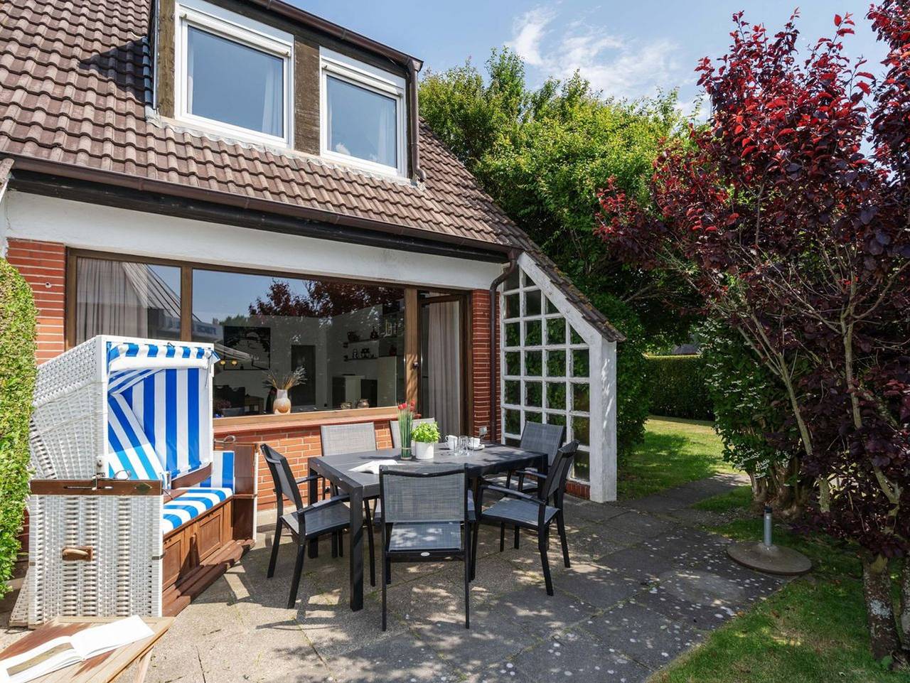 Sonneneck - Schönes Haus für 6 Pers. mit Terrasse, Pkw-Stellplatz, Wlan. Haustiere erlaubt. in Westerland, Sylt (Gemeinde)