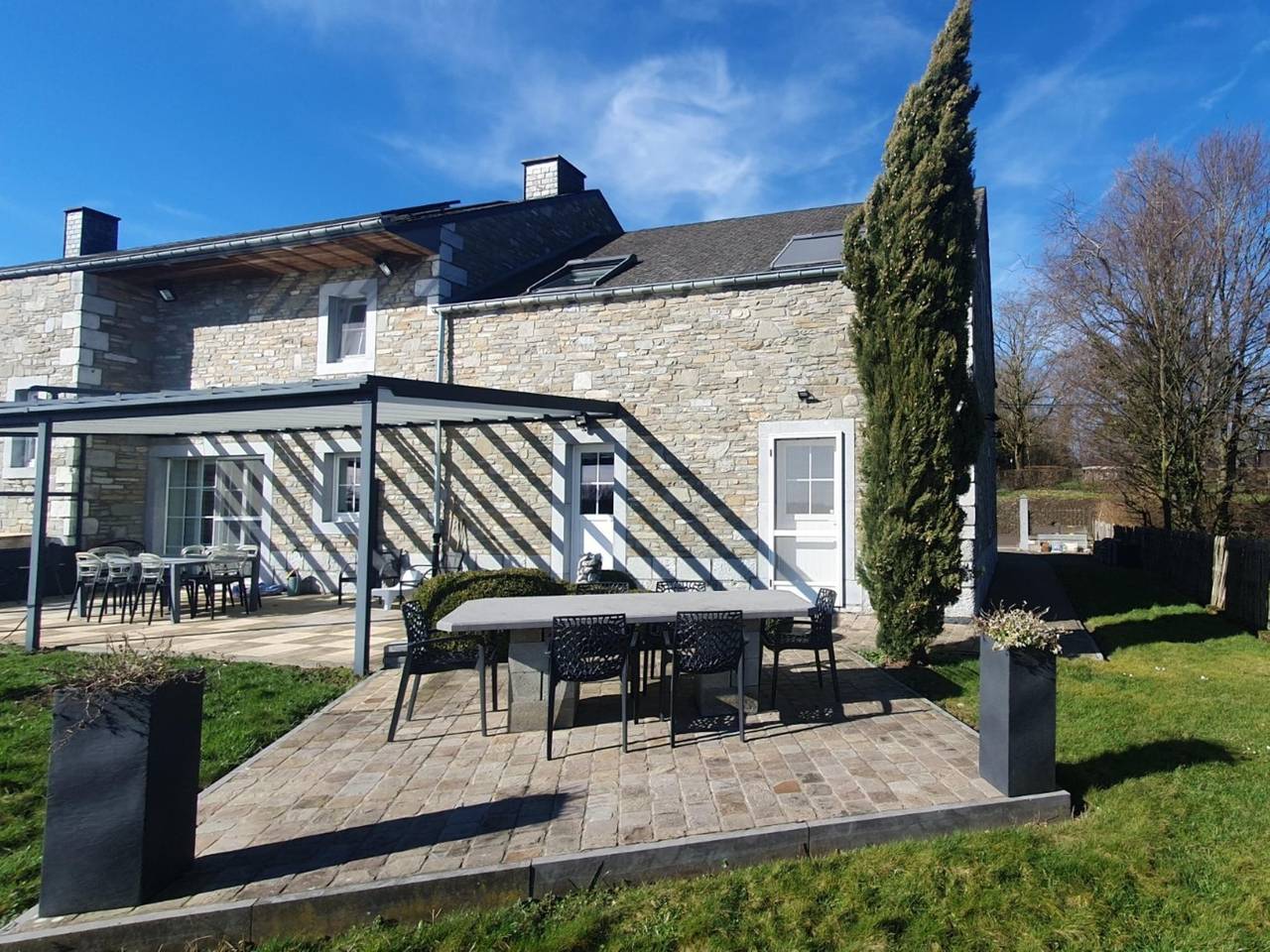 Nice apartment for 4 with a lovely terrace. in Ouffet, Liège region