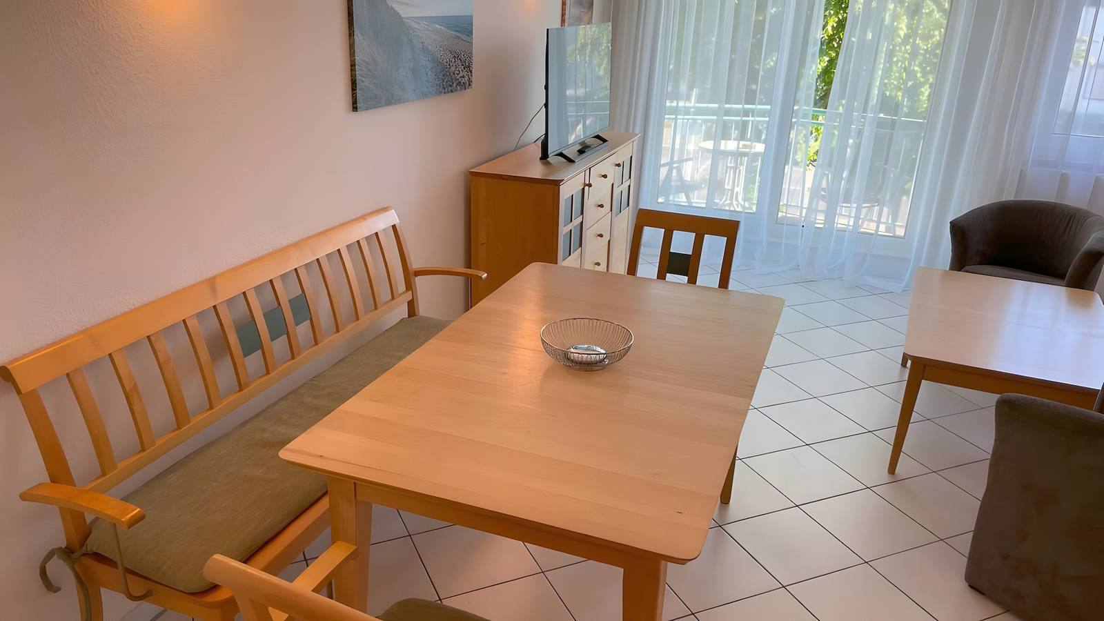 Ganze Wohnung, Apartment „Ava“ mit Balkon und Wlan in Zempin, Usedomer Norden