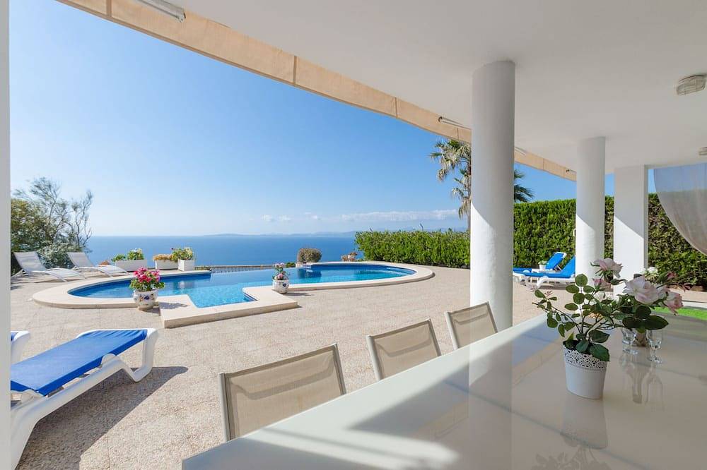 Yourhouse Somni, Ferienhaus mit Meerblick im Süden Mallorcas in Badia Gran, Llucmajor